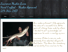 Tablet Screenshot of lawrencemuskielures.com